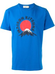 logo print T-shirt  Maison Kitsuné