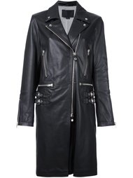 удлиненная байкерская куртка Alexander Wang