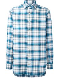 рубашка в клетку Kiton