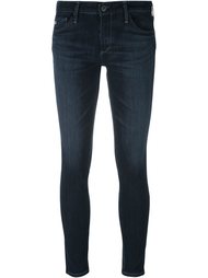 укороченные джинсы скинни Ag Jeans