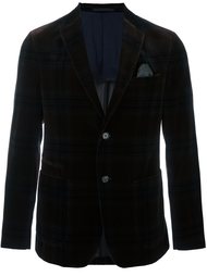 plaid single breasted blazer Z Zegna