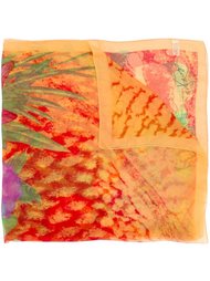 flower printed scarf Kenzo Vintage