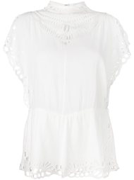 'Jala' lace details top Iro