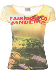 fairminded warrior print T-shirt Walter Van Beirendonck Vintage