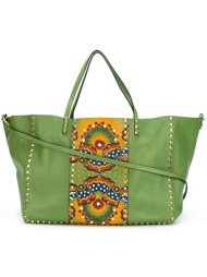 трапециевидная сумка-тоут 'Rockstud Rolling Star Studded' Valentino