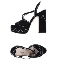 Сандалии MIU MIU