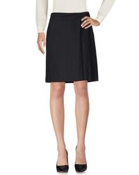 Юбка до колена JIL Sander Navy
