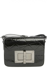 Сумка Medium Natalia из лаковой кожи с тиснением Tom Ford