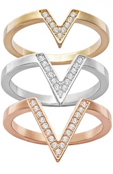 Набор колец Delta Swarovski