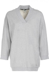 Пуловер с укороченным рукавом и аппликацией на спине Kenzo