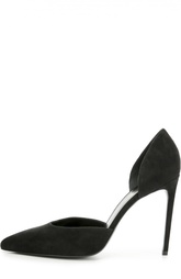 Замшевые туфли Paris Skinny на шпильке Saint Laurent