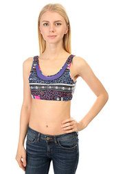 Топ женский Roxy Lemonee Bra Run Fast Combo Grana