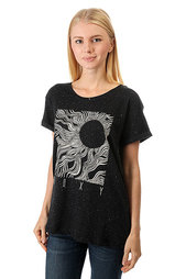 Футболка женская Roxy Boyfriendhawai True Black