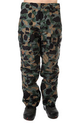 Штаны сноубордические DC Code Pnt Camouflage Lodge