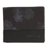 Кошелек Nixon Atlas Nylon Bi-fold Wallet Black/Anthracite