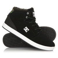 Кеды кроссовки утепленные детские DC Crisis High Wnt Black/Camo