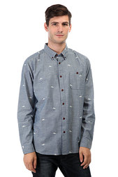 Рубашка Quiksilver Post Haste Ensign Blue