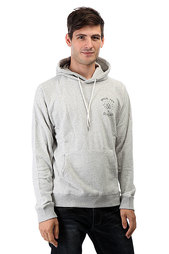 Толстовка кенгуру Quiksilver Tr Rice Hoody Light Grey Heather