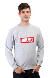 Толстовка свитшот Anteater Crewneck Patch Grey