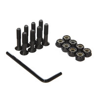 Винты для скейтборда Union Black/Green Allen 1 (8 x Pack)