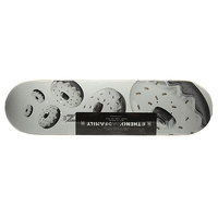 Дека для скейтборда для скейтборда Nomad Tasty Bagel Deck White/Black 32 x 8.25 (21 см)