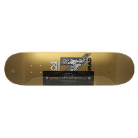 Дека для скейтборда для скейтборда Nomad N-Gang Logo Gold Deck Gold 32.375 x 8.375 (21.3 см)