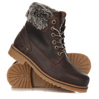 Ботинки зимние женские Wrangler Creek Alaska Dark Brown