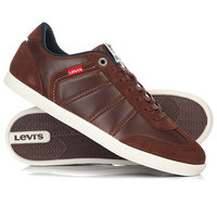 Кеды кроссовки низкие Levis Loch Dark Brown Levis®