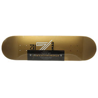 Дека для скейтборда для скейтборда Nomad Og Logo Gold Deck Gold 32 x 8.125 (20.6 см)