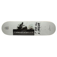 Дека для скейтборда для скейтборда Nomad Dream Deck White/Black 32.75 x 8.0 (20.3 см)