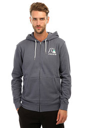 Толстовка классическая Quiksilver Bubblefleece Nightshadow Blue