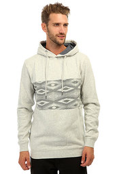 Толстовка классическая Quiksilver Strangenighthoo Light Grey Heather
