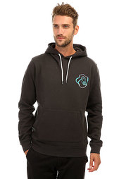 Толстовка кенгуру Quiksilver Warped Logo Tarmac