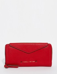 Кошелек с круговой молнией Fiorelli - Красный