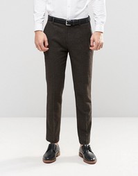 Узкие приталенные брюки ASOS - Зеленый