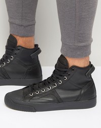 Высокие кроссовки G-Star Campus Scott Raw - Черный