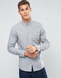 Серая оксфордская рубашка классического кроя Jack Wills - Серый