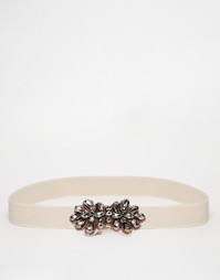 Ремень Pieces Loui - Кремовый