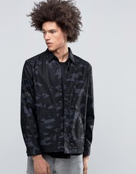 Куртка с камуфляжным принтом Cheap Monday - Серый