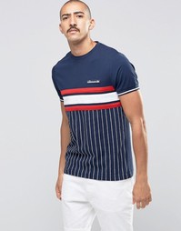 Футболка в полоску Ellesse - Темно-синий