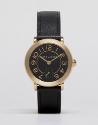 Часы с черным кожаным ремешком Marc Jacobs MJ1471 - Черный