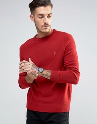 Джемпер из овечьей шерсти Farah - Синий