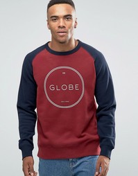 Свитшот с круглым вырезом Globe Windsor - Красный