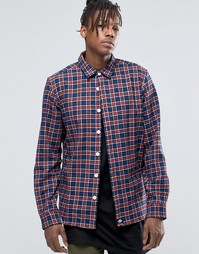 Рубашка классического кроя в клетку Dickies - Красный