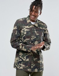 Рубашка навыпуск классического кроя Dickies - Зеленый