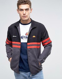 Спортивная куртка в замшевом стиле Ellesse Rimini - Черный