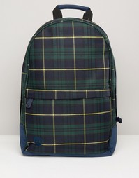 Рюкзак в клетку тартан Mi Pac - Черный