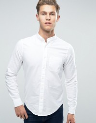 Белая оксфордская рубашка слим Abercrombie &amp; Fitch - Белый