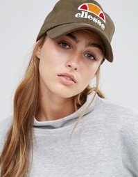 Бейсболка цвета хаки Ellesse - Зеленый