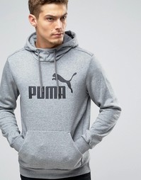 Серый худи с логотипом Puma No.1 83825703 - Серый